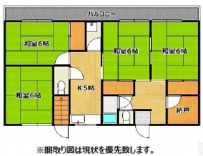 千代が丘アパート102（兵庫県神戸市垂水区）の間取り図