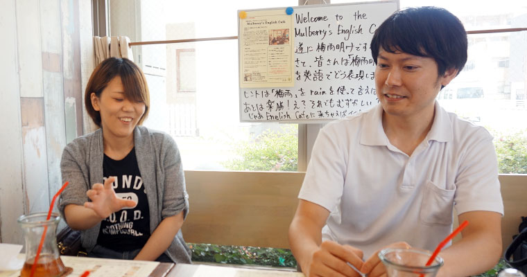 入居者の安藤さんと鈴木オーナー
