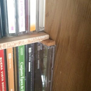 空のCDケースにフェルトシートを貼っておくことがポイント