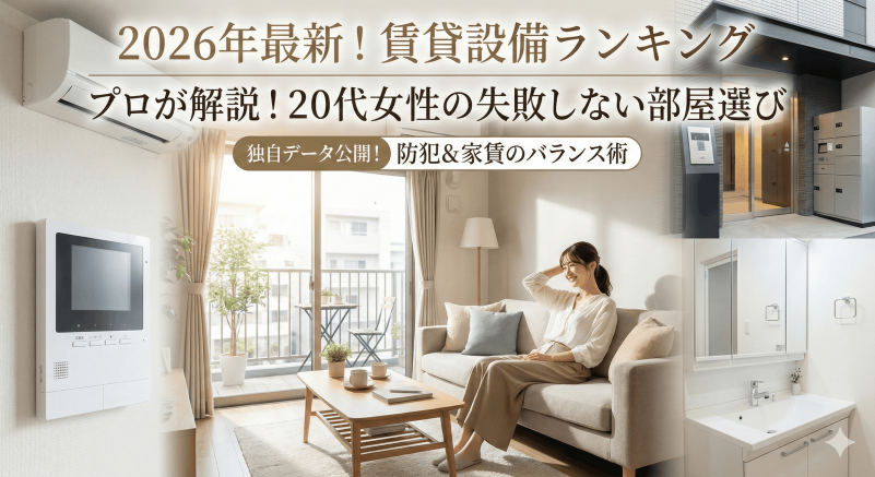 プロが解説!賃貸物件の人気設備ランキング【2026年度版】防犯と家賃のバランス術
