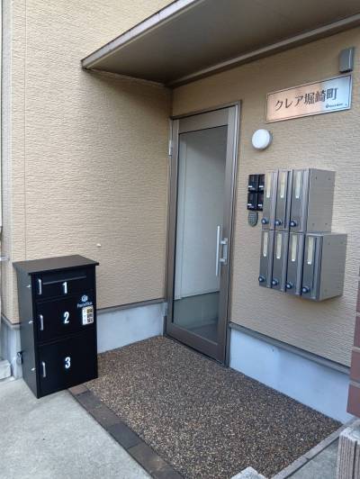 宅配ボックスも完備しています！