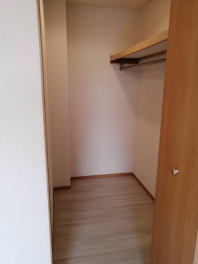 ウォークインクローゼットです。