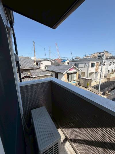 ベランダからの景色です