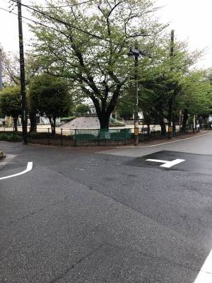 公園まで、徒歩約30秒です