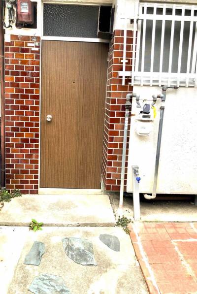 シンプルですっきりした玄関