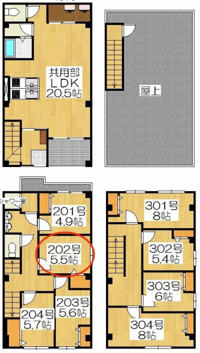 日当たり良好なお部屋です