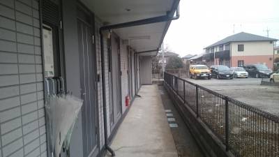 共用部、玄関です。