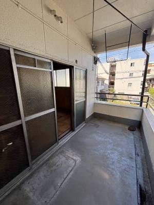 広いベランダ！