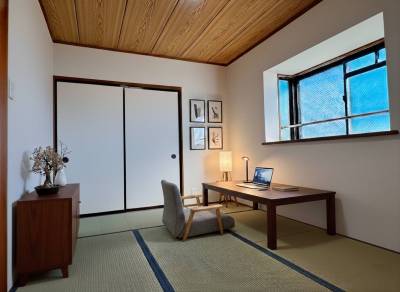 中央和室です。家具配置イメージです。家具は含まれません。