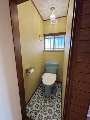 海外風のトイレです！金運が上がりそうですね！