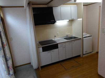 IH2口、ガスコンセント、洗濯乾燥機