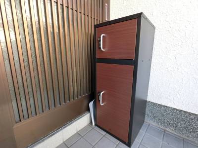 宅配ボックスで不在時も安心して荷物を受け取れます！