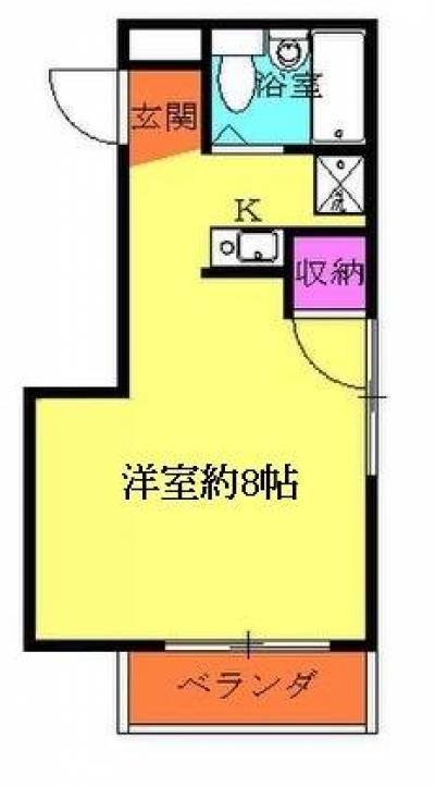 埼玉県熊谷市 トワエモア熊谷Station504(5D)の間取り図