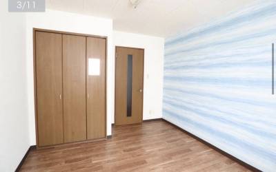 大きめクローゼットと全部屋照明付きです！