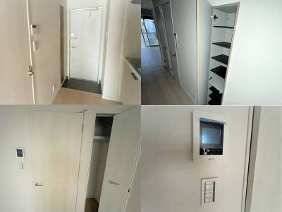 玄関とリビングに収納あり！TVモニター付き。