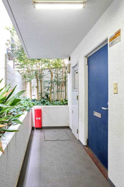 1階の角部屋です