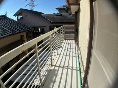 バルコニーです
日当たり良好です