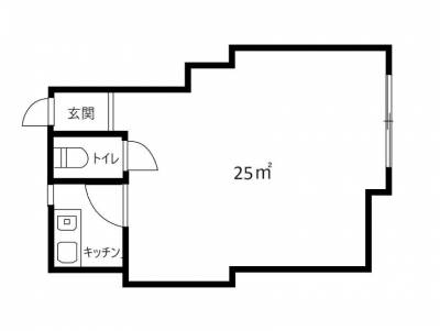 新大阪興業ビル402号室（大阪府大阪市淀川区）の間取り図