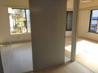DKから洋室と和室