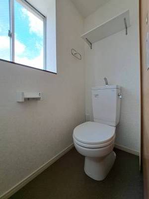 解放感のあるトイレ