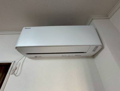 無垢のL型キッチン