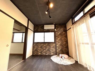 ブルックリンスタイルの居室スペースをご堪能下さい♪