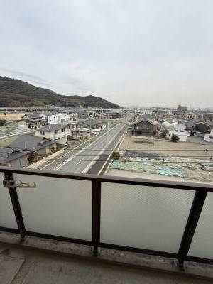 ５階から見える景色は壮観