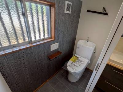 全て新品のトイレスペース