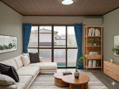 イメージ図（家具は付きません。）日当たりと風通しが良好