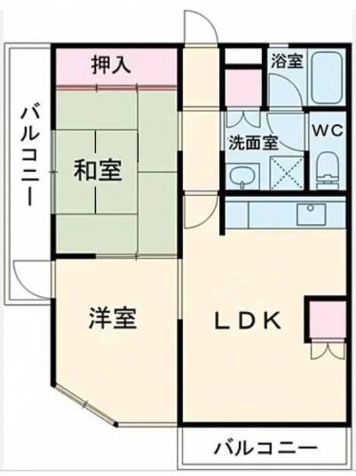 南向きのお部屋です。