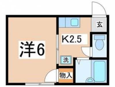 二宮駅徒歩5分で風呂トイレ別は希少