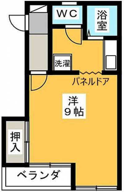静岡県富士宮市 blanc cube（ブランキューブ）103の間取り図