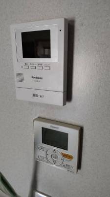 TVモニター付きインターホン　床暖房リモコン