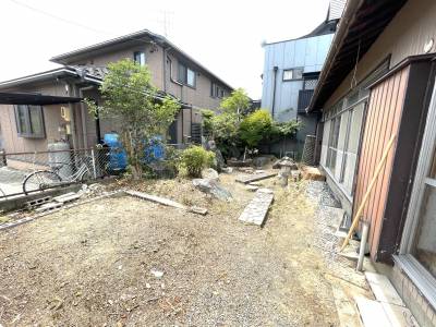 BBQのできる専用庭