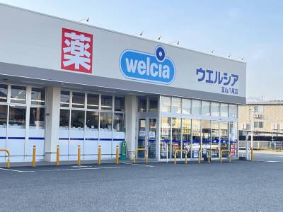 ウエルシア富山八尾店　３６０ｍ