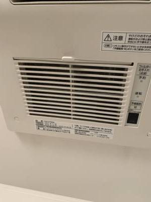 浴室乾燥機設置です