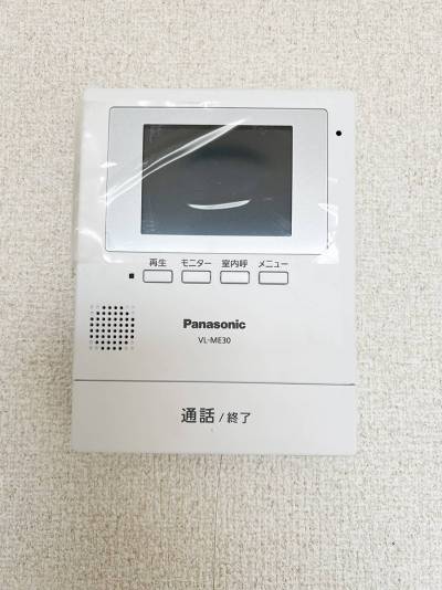 モニタ付きインターホン
録画機能搭載