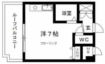 広いバルコニー、明るい部屋、洗濯パンにドラム式洗濯乾燥機