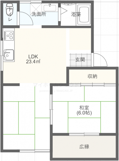 戸襖がなく開放的な間取り。特に１階はWi-Fiの電波が強い！