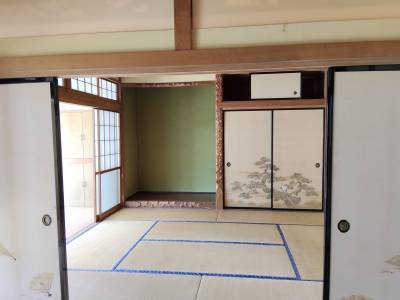 １階西側の和室です。