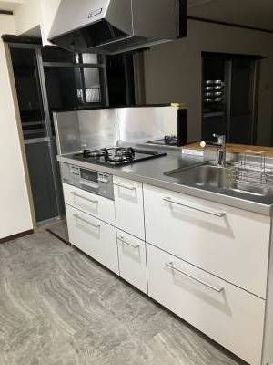 システムキッチンw1800