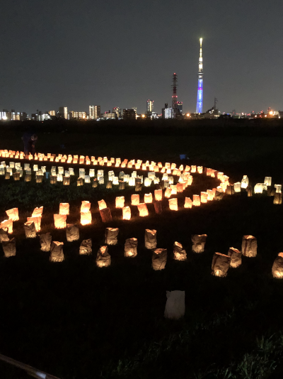 夜にもキャンドルライトイベントや花火大会が♪