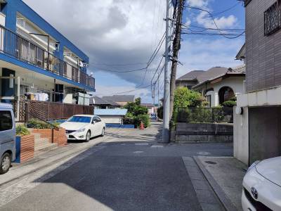 二俣川駅へ向かう方向、徒歩約6分