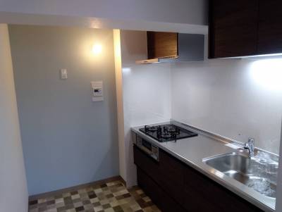 キッチン　クリナップの最新式キッチンです。