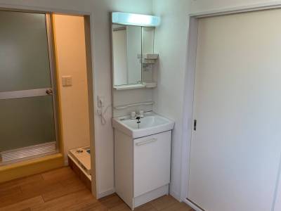 便利な独立洗面台