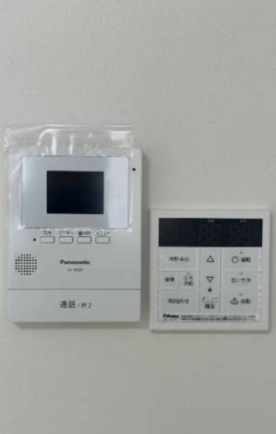 お風呂の追い炊き機能もついています。