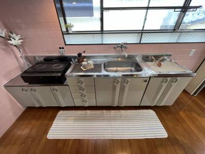 2階システムキッチン‼︎オール電化で安心○