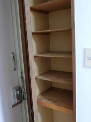 たくさんの靴が収納できるので，玄関はすっきり！！