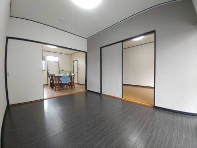 ドアを開けたところ