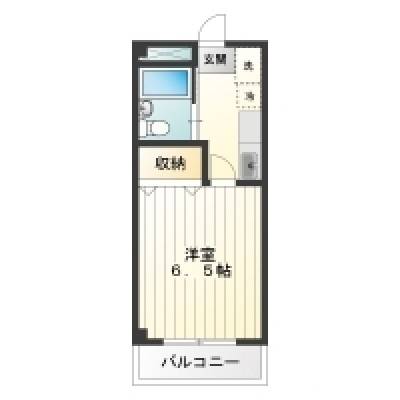 東京都八王子市 サンアベニューリヴァトン304号の間取り図